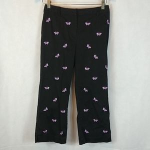 Women's sz 4P butterfly Capri's Style and Co.